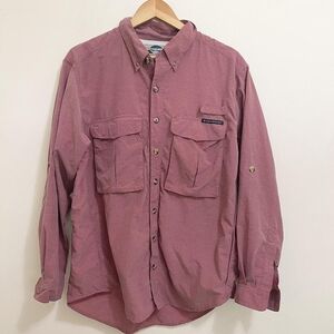 Pink Button-Up Shirt